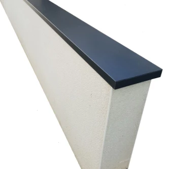 PROFENCE Anthracite, Bouchon pour couvertine en acier