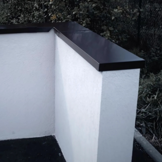 PROFENCE Noir, Couvertine pour muret [L 2.2 x l 0.28 m]