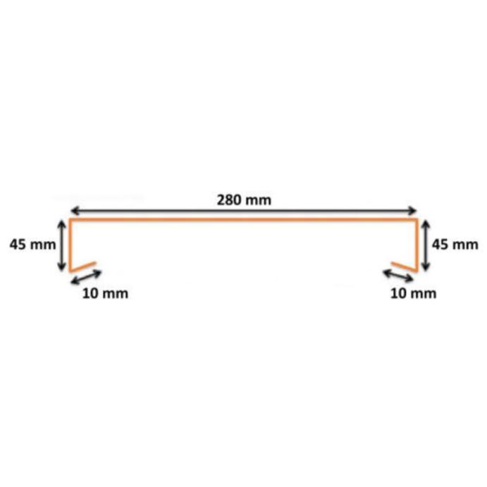 PROFENCE Blanc, Couvertine pour muret [L 2.2 x l 0.28 m]