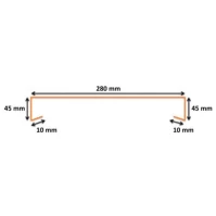 PROFENCE Anthracite, Couvertine pour muret [L 2.2 x l 0.28 m]
