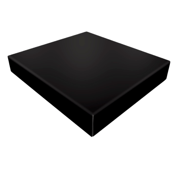 PROFENCE Noir, Chapeau de pilier [50 x 50 cm]