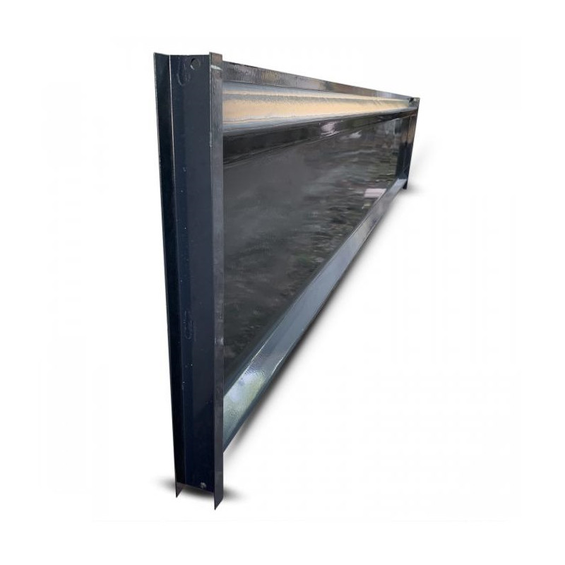 PROFENCE Anthracite, Soubassement pour clôture rigide