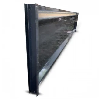 PROFENCE Anthracite, Soubassement pour clôture rigide