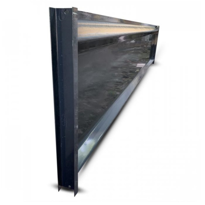 PROFENCE Anthracite, Soubassement pour clôture rigide