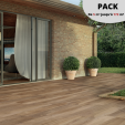 PACK Dalles 20 mm sur plots 96 m² / AEQUA Tur  40x120 cm