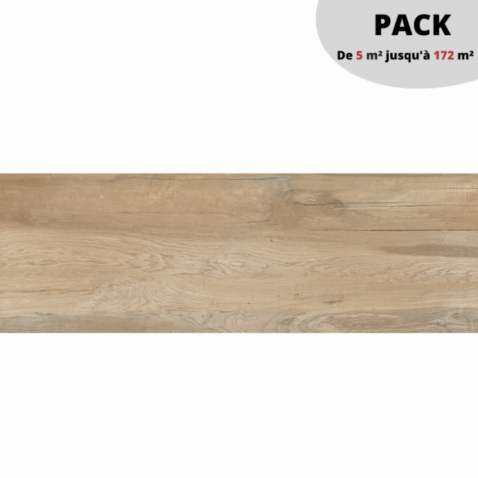 PACK Dalles 20 mm sur plots 172 m² / AEQUA Silva 40x120 cm