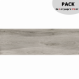 PACK Dalles 20 mm sur plots 76 m² / AEQUA Cirrus 40x120 cm