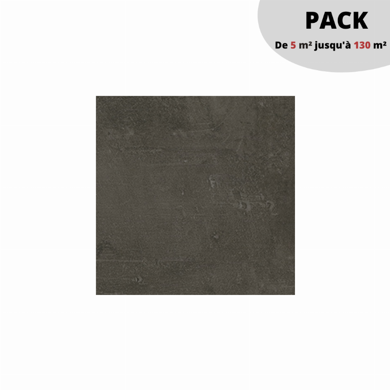 PACK Dalles 20 mm sur plots 5 m² / STARK Graphite 60x60 cm