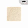 PACK Dalles 20 mm sur plots 36 m² / TRAVERTIN Beige 60x60 cm