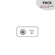 PACK Fixation lambourde / Vis SPAX-RA pour 18 m²