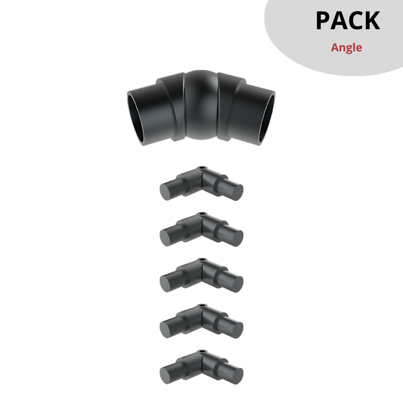 SECO Anthracite, PACK Angle complet, Garde-Corps