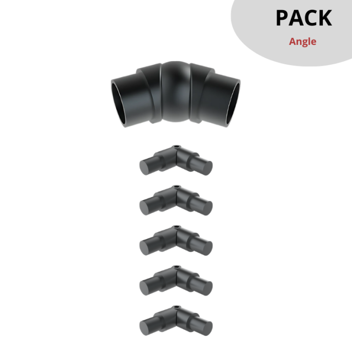 SECO Anthracite, PACK Angle complet, Garde-Corps