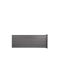 MCFENCE Anthracite, Clôture composite à platine, [H 0.65 m]