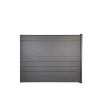 MCFENCE Anthracite, Clôture composite à platine, [H 1.40 m]