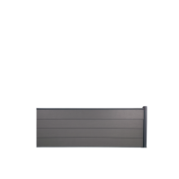 MCFENCE Anthracite, Clôture composite à sceller, [H 0.65 m]