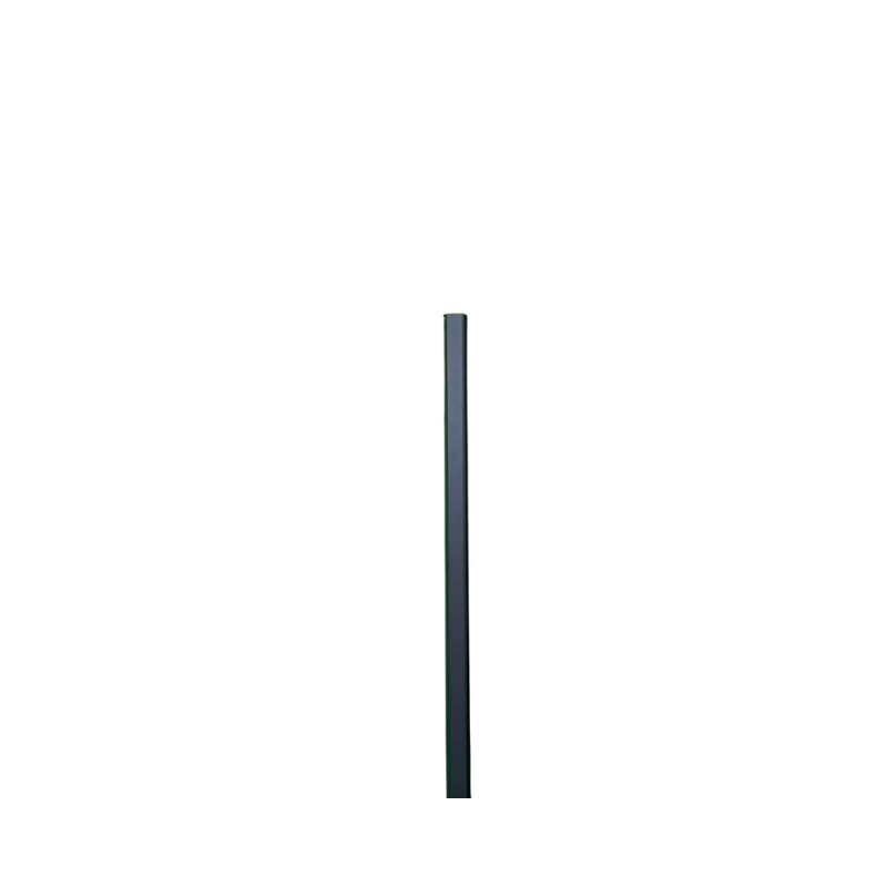 MCFENCE Anthracite, Poteau clôture multiangle à sceller [H 1.40m]