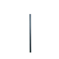 MCFENCE Anthracite, Poteau clôture multiangle à sceller [H 1.85m]