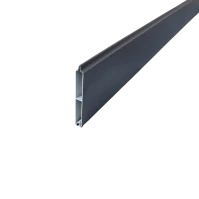 MCFENCE Anthracite, Lame clôture aluminium pleine