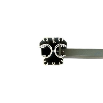 MCFENCE Havana, Clôture composite à sceller, [H 0.65 m]