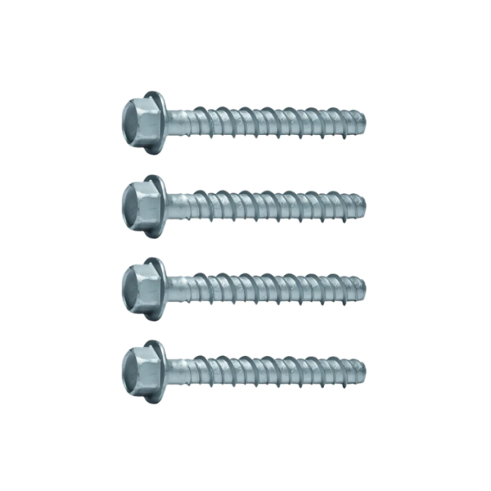 PACK Vis à béton acier zingué A2 [Ø8 x 140 mm]
