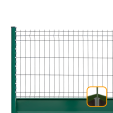 PROFENCE Vert, H 1.53 m|à sceller,Clôture rigide & soubassement