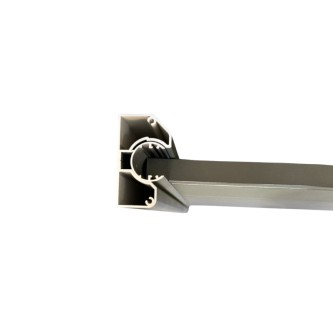 MCFENCE Anthracite, Poteau mural multiangle, [H 0.65m]