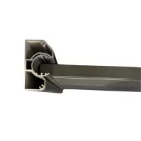 MCFENCE Anthracite, Poteau mural multiangle, [H 1.25m]