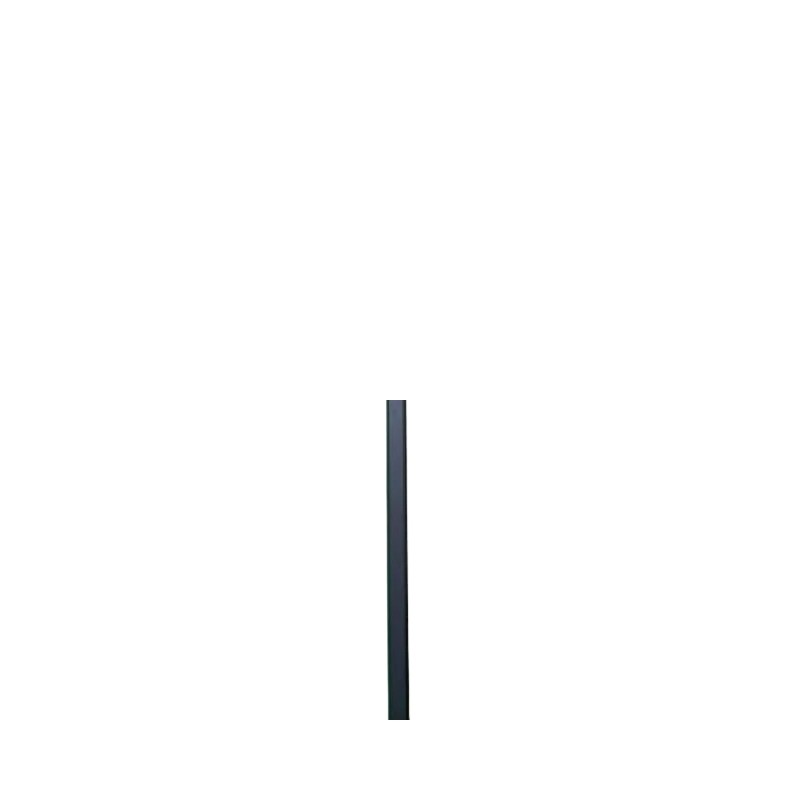 MCFENCE Anthracite, Poteau mural multiangle, [H 1.40m]