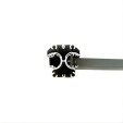 MCFENCE Anthracite, Poteau clôture multiangle [H 2.40m]