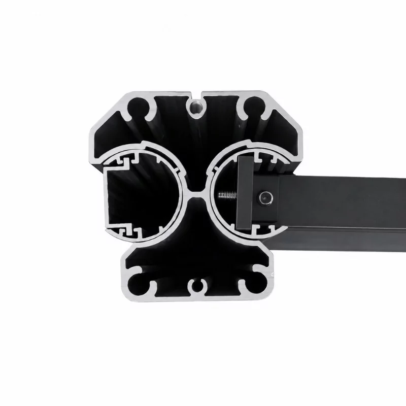 MCFENCE Anthracite, Poteau clôture multiangle à sceller [H 0.65m]