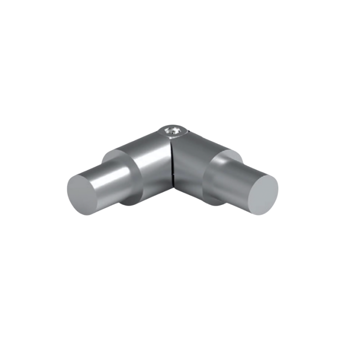 SECO Gris Inox, Coude articulé de tube Ø16 mm SECO Gris Inox, Coude articulé de tube Ø16 mm