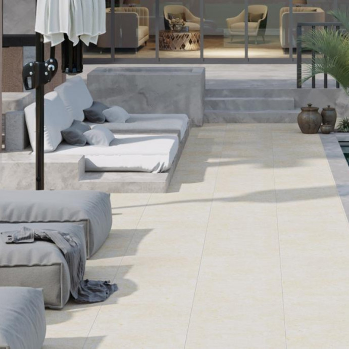 DALLE TRAVERTIN Beige, Carrelage extérieur 2 cm DALLE TRAVERTIN Beige, Carrelage extérieur 2 cm