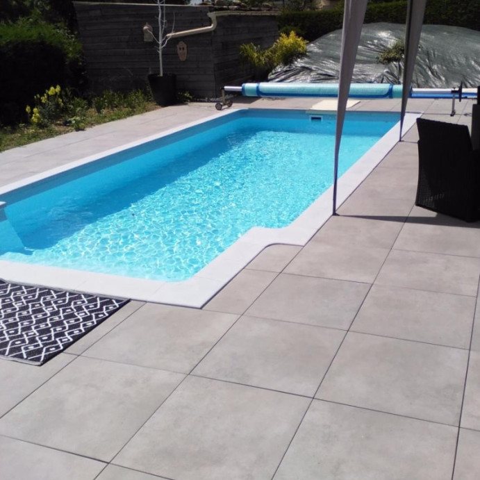 DALLE LUNA Gris, Carrelage extérieur 2 cm DALLE LUNA Gris, Carrelage extérieur 2 cm