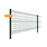 PROFENCE Anthracite, KIT Clôture rigide à sceller [L 2.23 x H 1.93 m]