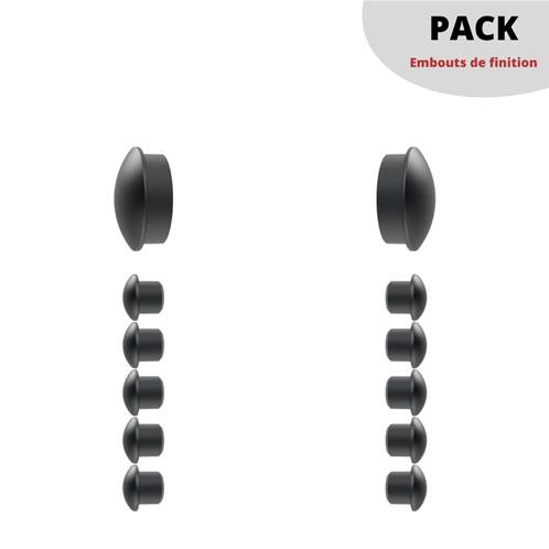 Garde-Corps SECO - Pack Embouts de finition - Anthracite