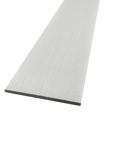 Plinthe de finition composite SUPRADECK - Blanc - 10x140x2200 mm