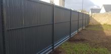 PROFENCE - Soubassement pour clôture rigide - ANTHRACITE ( L2230 x H250 mm )
