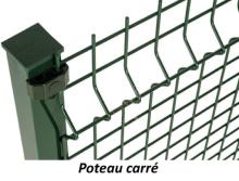 PROFENCE Poteau pour clôture rigide VERT