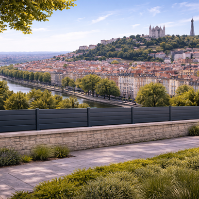 Clôture Rhône (69)