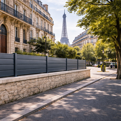 Clôture Paris (75)