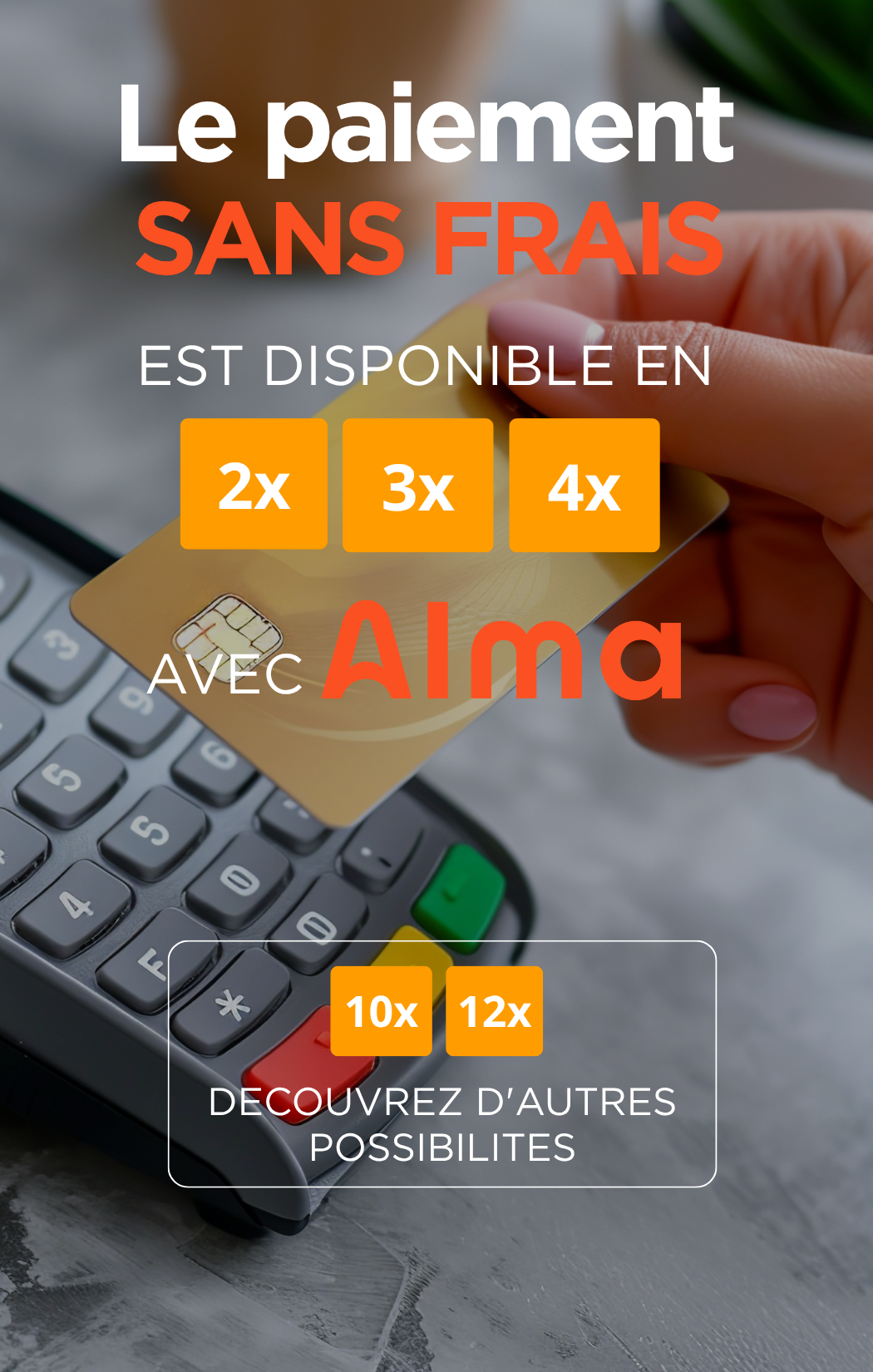 Paiement plusieurs fois [MILMIZ]